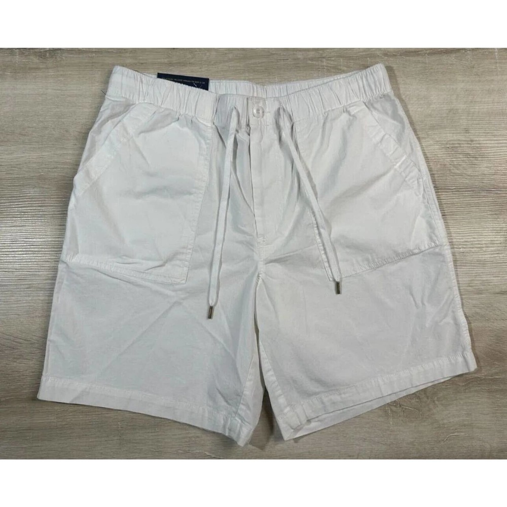NWT POLO RALPH LAUREN MEN S WHITE DRAWSTRING Shorts Relaxed Fit STRETCH